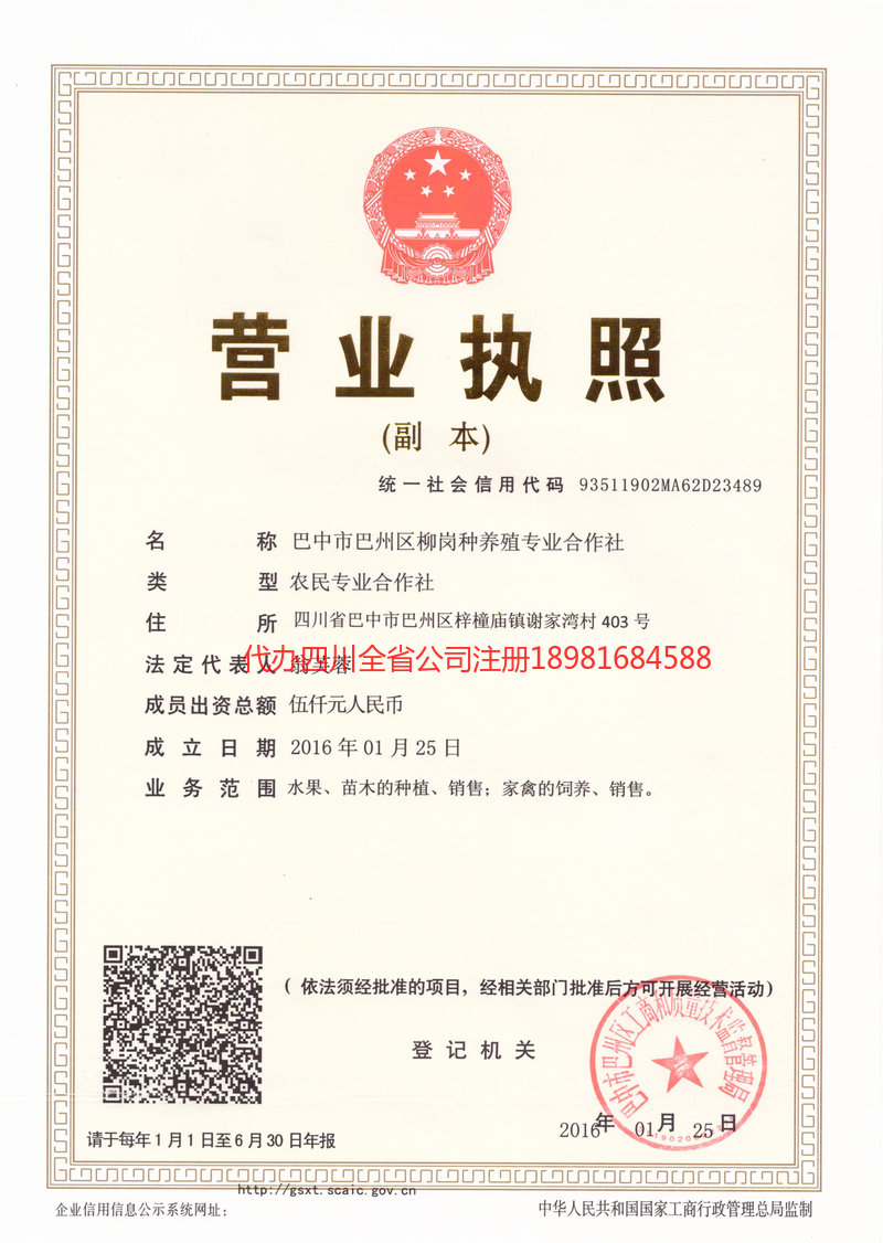 雷州雷州柳岗种养殖专业合作社